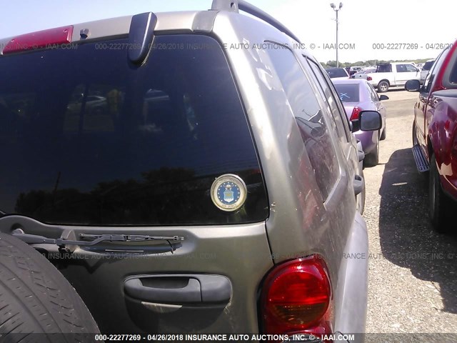 1J4GK48K23W662423 - 2003 JEEP LIBERTY BROWN photo 4