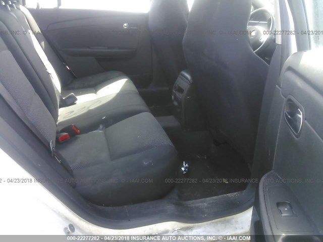 1G1ZC5EU7CF336200 - 2012 CHEVROLET MALIBU 1LT WHITE photo 8