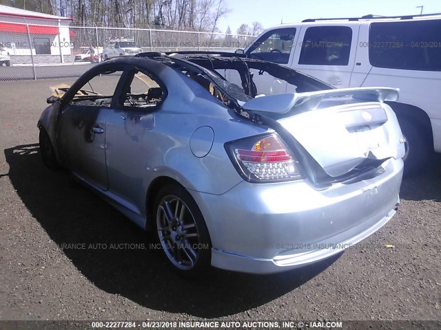 JTKDE177870178320 - 2007 TOYOTA SCION TC 浅蓝色 照片 3