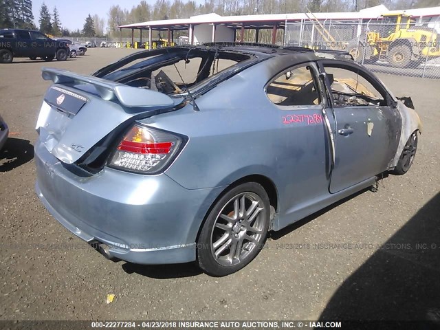 JTKDE177870178320 - 2007 TOYOTA SCION TC 浅蓝色 照片 4