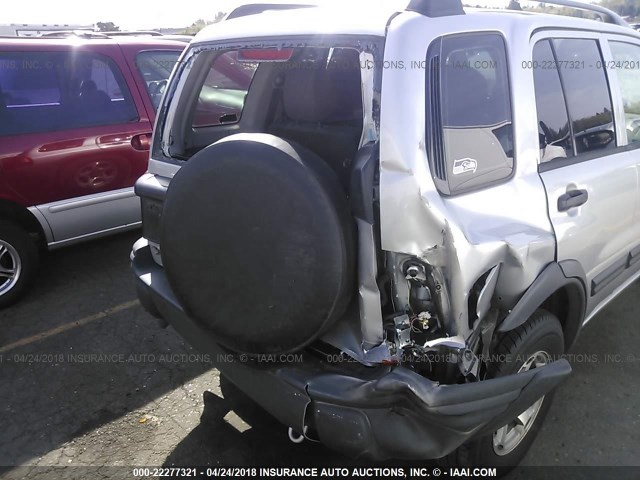 2CNBJ734116933794 - 2001 CHEVROLET TRACKER ZR2 银色 照片 6