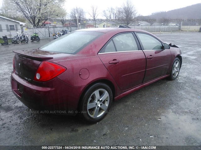 1G2ZA5EK8A4152831 - 2010 PONTIAC G6 RED photo 4