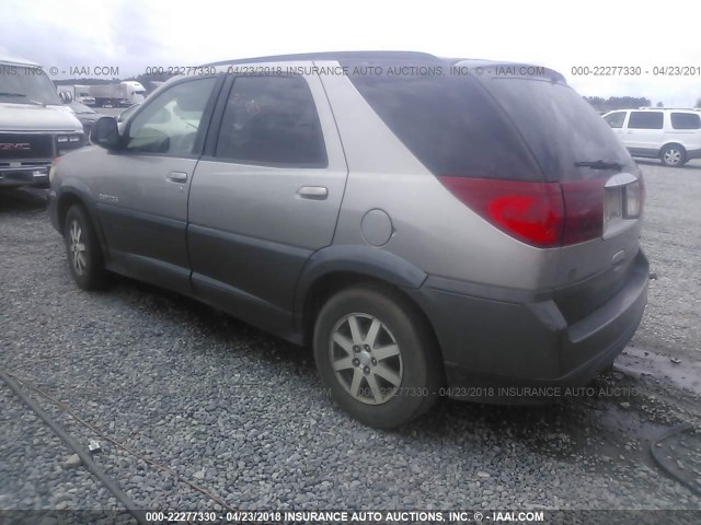 3G5DA03E12S584840 - 2002 BUICK RENDEZVOUS CX GOLD photo 3