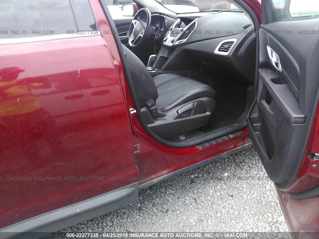 2GKALSEK2E6287460 - 2014 GMC TERRAIN SLT BURGUNDY photo 5