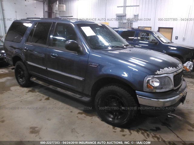 1FMPU16L31LB17285 - 2001 FORD EXPEDITION XLT 蓝色 照片 1