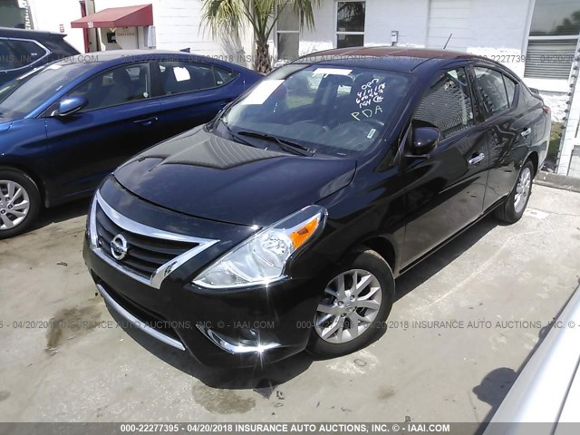 3N1CN7AP8JL835435 - 2018 NISSAN VERSA S/S PLUS/SV/SL BLACK photo 2