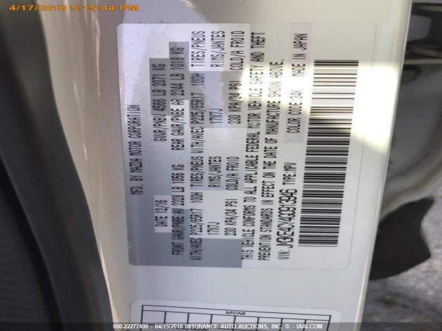 JM3KE4CY4G0913946 - 2016 MAZDA CX-5 TOURING WHITE photo 14