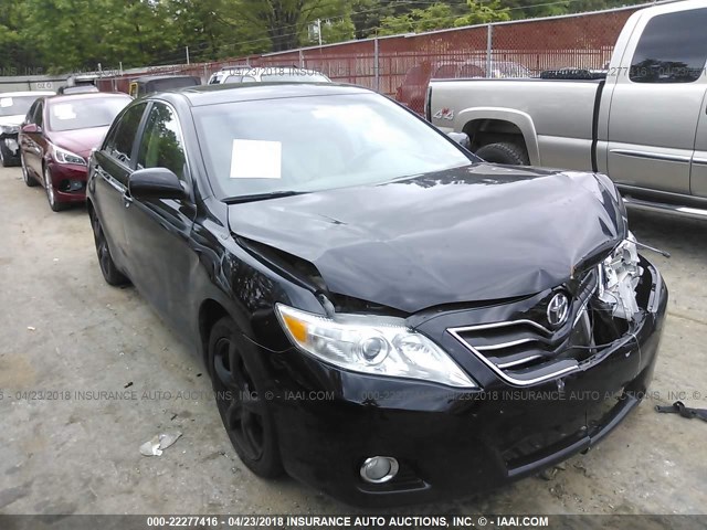 4T1BF3EK7BU176148 - 2011 TOYOTA CAMRY SE/LE/XLE BLACK photo 1