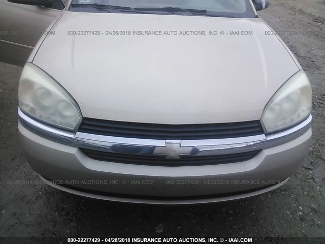1G1ZT548X4F100842 - 2004 CHEVROLET MALIBU LS 金色 照片 6
