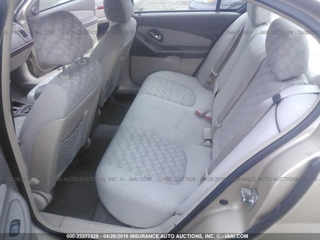 1G1ZT548X4F100842 - 2004 CHEVROLET MALIBU LS 金色 照片 8