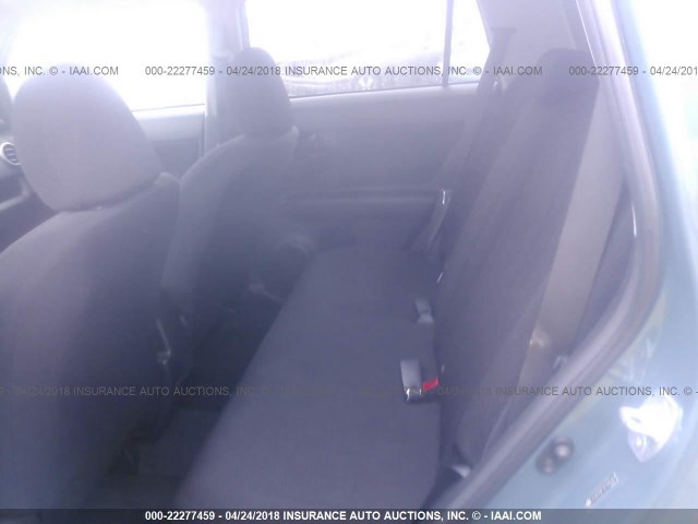 JTLKE50E781005497 - 2008 TOYOTA SCION XB BLUE photo 8