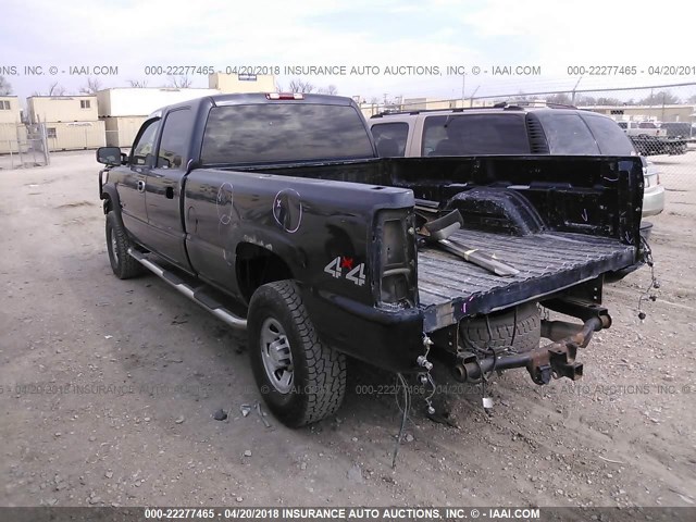 1GCHK33295F965617 - 2005 CHEVROLET SILVERADO K3500 BLUE photo 3