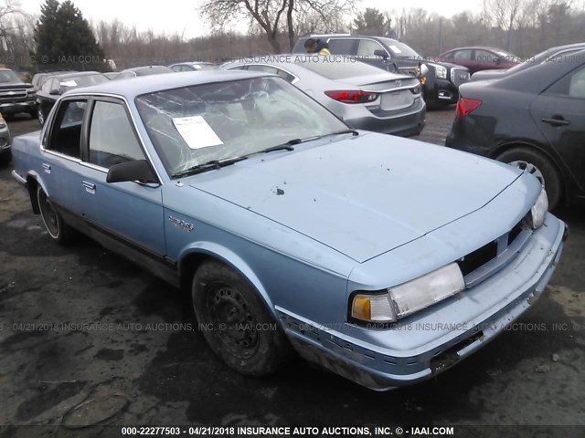 1G3AL54N1N6301704 - 1992 OLDSMOBILE CUTLASS CIERA S BLUE photo 1