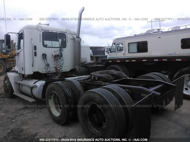 1FUJA6CG57LX98140 - 2007 FREIGHTLINER CONVENTIONAL COLUMBIA WHITE photo 3