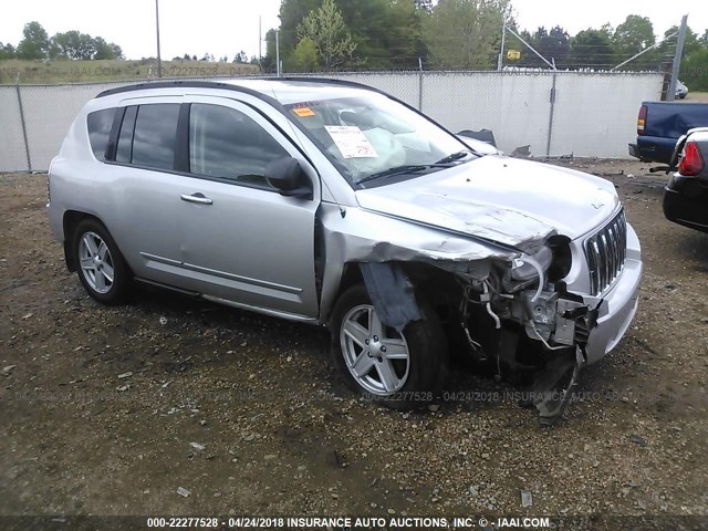 1J8FT47038D691679 - 2008 JEEP COMPASS SPORT GRAY photo 1