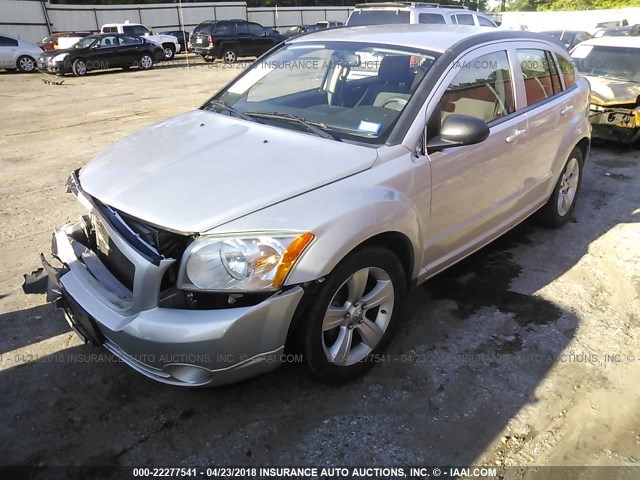 1B3CB3HA9BD296462 - 2011 DODGE CALIBER MAINSTREET SILVER photo 2