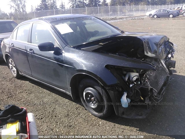 1HGCP26419A047464 - 2009 HONDA ACCORD LXP BLACK photo 1