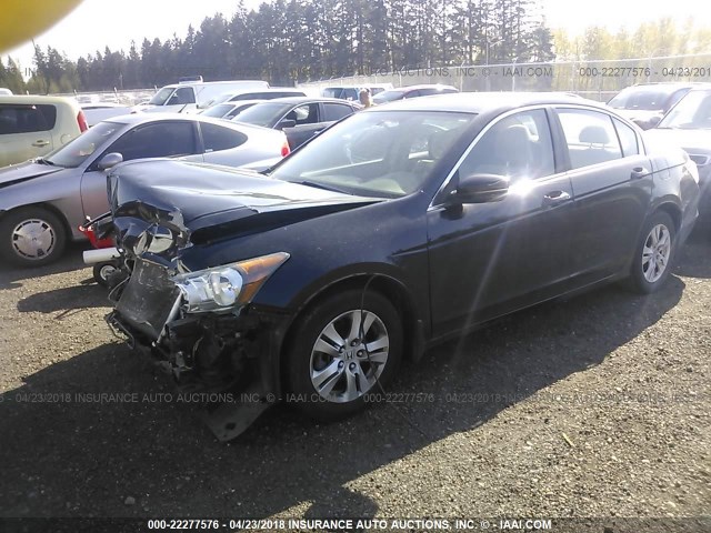 1HGCP26419A047464 - 2009 HONDA ACCORD LXP BLACK photo 2