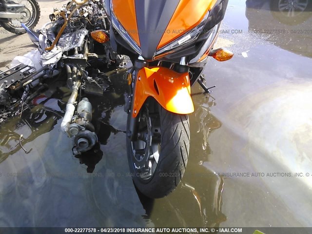 MLHPC4460H5400034 - 2017 HONDA CBR500 R ORANGE photo 5