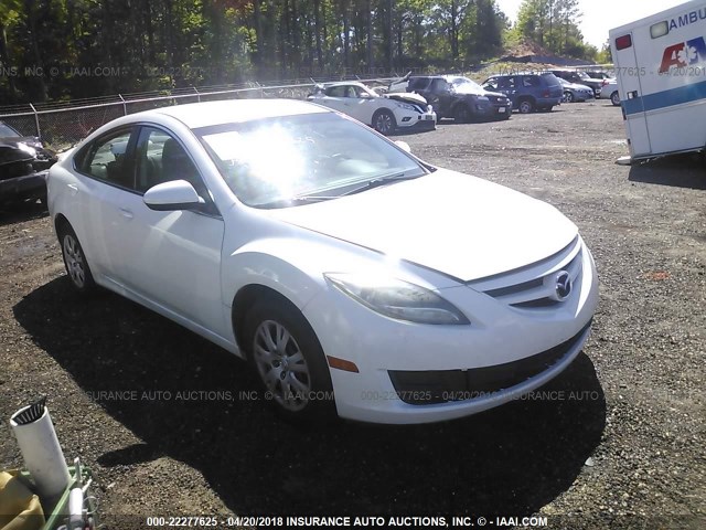 1YVHZ8BH5B5M18645 - 2011 MAZDA 6 I WHITE photo 1