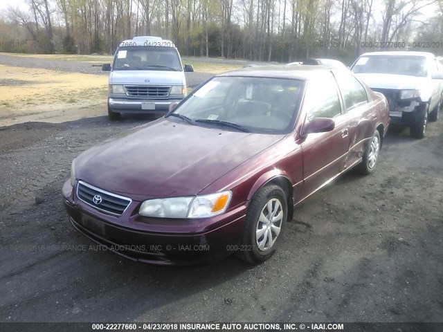 4T1BG28K5YU981965 - 2000 TOYOTA CAMRY CE/LE/XLE 红色 照片 2