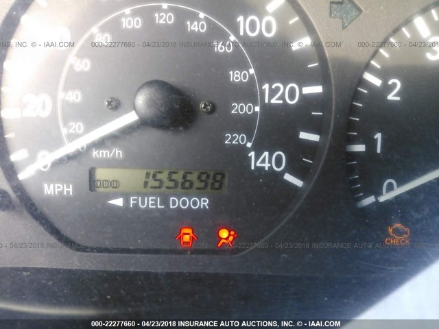 4T1BG28K5YU981965 - 2000 TOYOTA CAMRY CE/LE/XLE 红色 照片 7