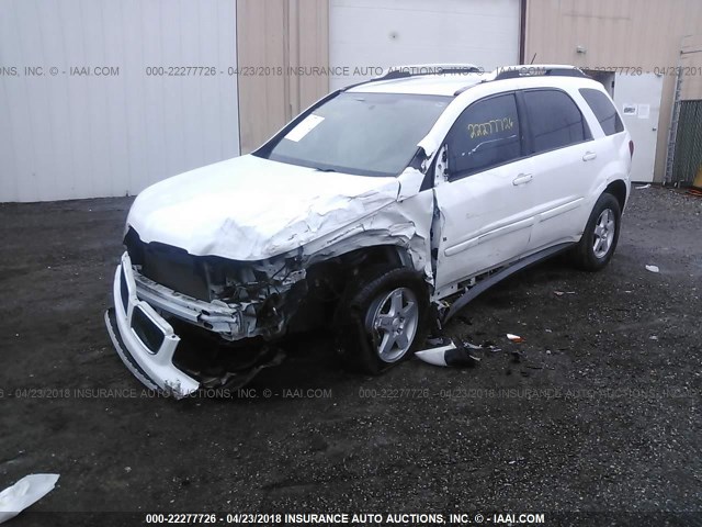 2CKDL33FX96235495 - 2009 PONTIAC TORRENT WHITE photo 6