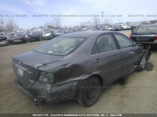 4T1BE32K66U708292 - 2006 TOYOTA CAMRY LE/XLE/SE GRAY photo 4