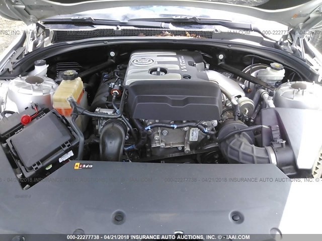 1G6AB5RX2D0153144 - 2013 CADILLAC ATS LUXURY 银色 照片 10