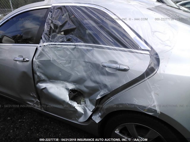 1G6AB5RX2D0153144 - 2013 CADILLAC ATS LUXURY 银色 照片 6