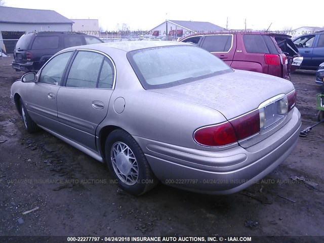 1G4HP52K034145574 - 2003 BUICK LESABRE CUSTOM GOLD photo 3