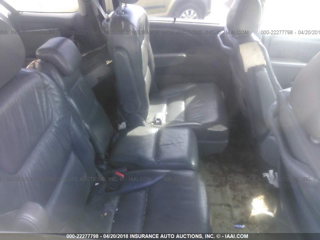 5FNRL38675B046359 - 2005 HONDA ODYSSEY EXL SILVER photo 8