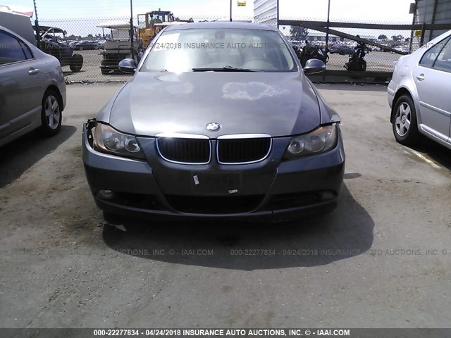 WBAVC535X7FZ81735 - 2007 BMW 328 I SULEV GRAY photo 6