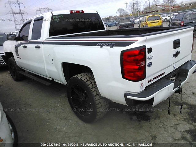 1GCVKPEC2GZ326495 - 2016 CHEVROLET SILVERADO K1500 CUSTOM WHITE photo 3