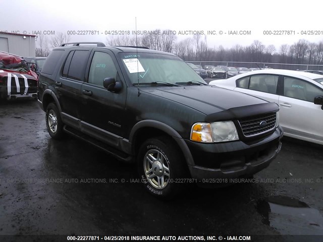 1FMZU73E72UA52146 - 2002 FORD EXPLORER XLT GREEN photo 1