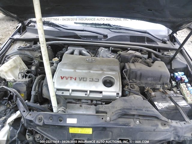 4T1FA38PX5U056226 - 2005 TOYOTA CAMRY SOLARA SE/SLE შავი ფოტო 10