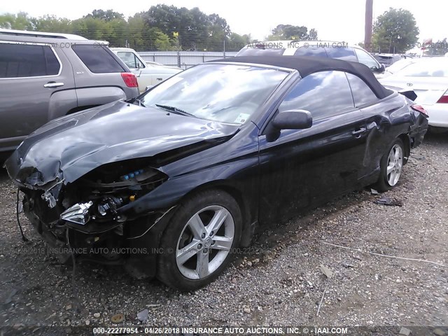 4T1FA38PX5U056226 - 2005 TOYOTA CAMRY SOLARA SE/SLE შავი ფოტო 2