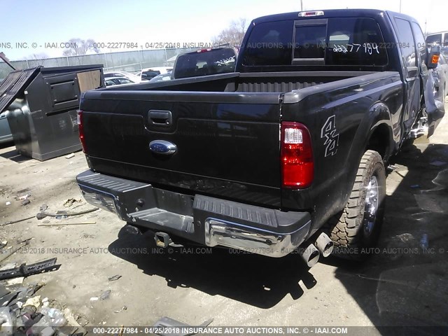 1FT8W3BT2GED36983 - 2016 FORD F350 SUPER DUTY BLACK photo 4