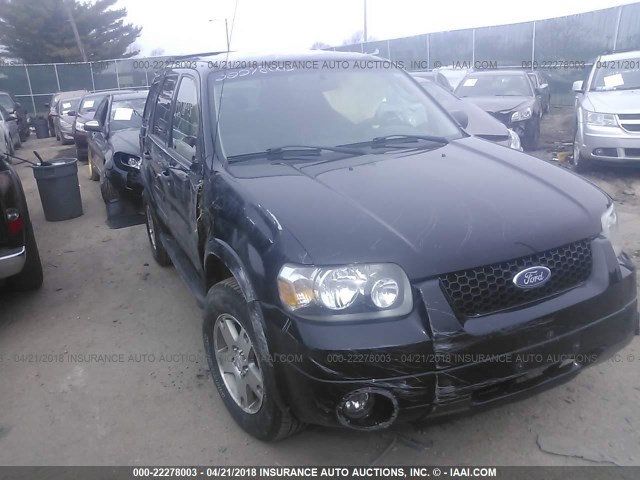 1FMCU94195KD15847 - 2005 FORD ESCAPE LIMITED BLACK photo 1