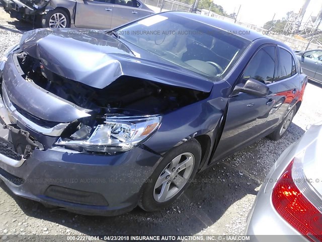 1G11B5SL8EF118605 - 2014 CHEVROLET MALIBU LS ლურჯი ფოტო 2