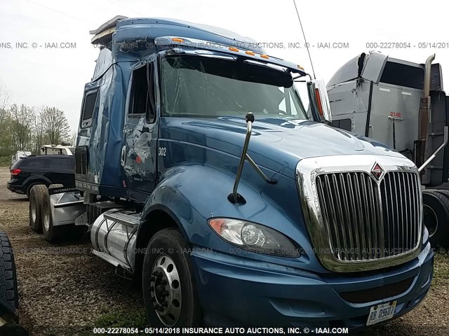 3HSDJSJRXEN787469 - 2014 INTERNATIONAL PROSTAR BLUE photo 1