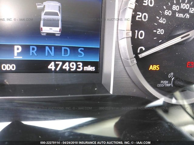 5TFGY5F13EX160487 - 2014 TOYOTA TUNDRA CREWMAX PLATINUM თეთრი ფოტო 7