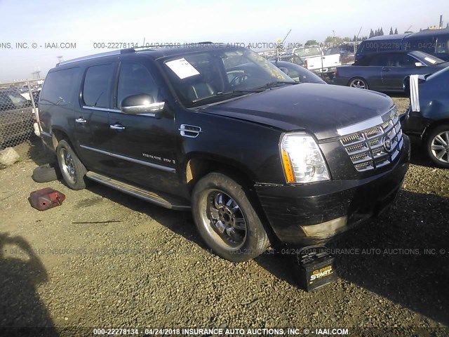 1GYFK66828R123756 - 2008 CADILLAC ESCALADE ESV BLACK photo 1