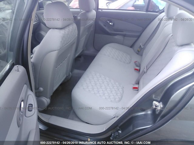 1G1ZT52825F145195 - 2005 CHEVROLET MALIBU LS Сұр фото 8