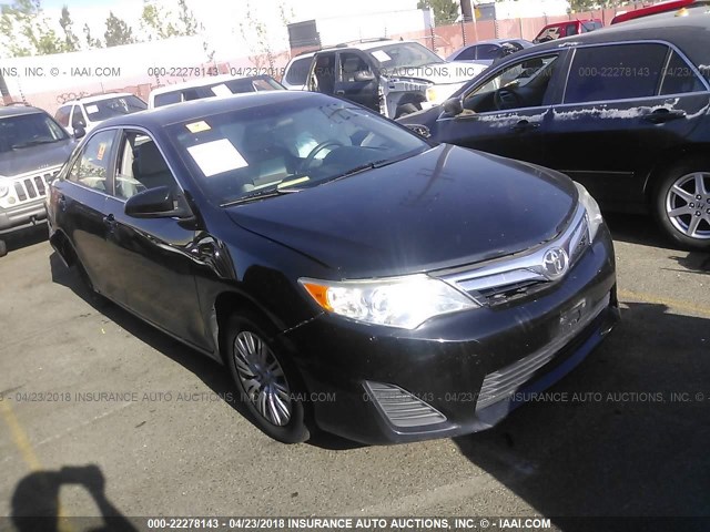 4T4BF1FK0CR268230 - 2012 TOYOTA CAMRY SE/LE/XLE 黑色 照片 1