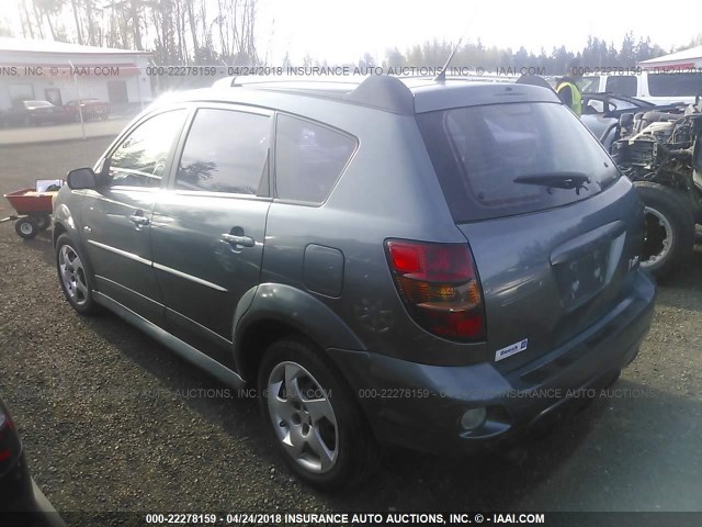 5Y2SL65818Z401386 - 2008 PONTIAC VIBE TEAL photo 3