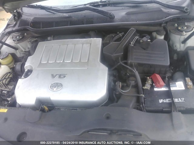 4T1BK46K57U557598 - 2007 TOYOTA CAMRY NEW GENERAT LE/XLE/SE SILVER photo 10