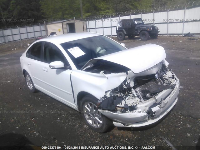 YV1MS382982378024 - 2008 VOLVO S40 2.4I WHITE photo 1