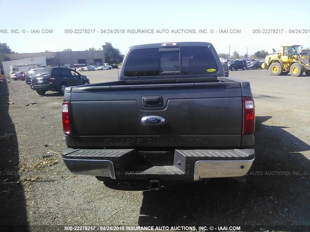 1FT8W3BT8GEC70763 - 2016 FORD F350 SUPER DUTY GRAY photo 7