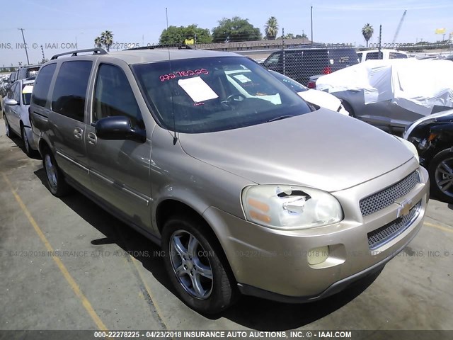 1GNDV23L15D278546 - 2005 CHEVROLET UPLANDER LS GOLD photo 1
